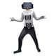 thumbnail image 1 of Disfraz Premium Mono Niños Skibidi Toilet TV Man Superior 3D Traje de Halloween Kuymtek Gris claro 6-7- años para Niño, 1 of 7