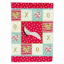Silver Pheasant Love Flag Garden Size