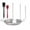As show, variant on Cadorn Stainless Steel Vertical Screw Barbecue Grill - Multi - functional BBQ Pot for Outdoor Grilling