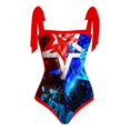 thumbnail image 4 of MKLEKYY Trajes De Baño Mujer Completo Women'S 1 Piece Swimsuit With Beach Cover Up Summer Sexy Two Piece Bikini Set Wrap Skirt Plus Size Floral Monokini, 4 of 4