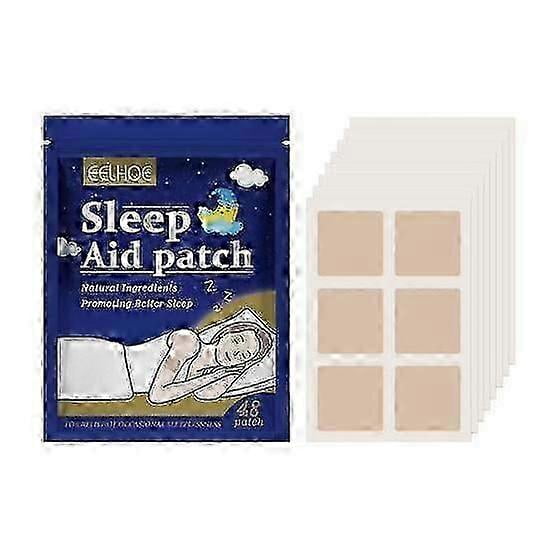48pcs Sleep Sticker Fast Long-lasting Soothe Muscle Body Care Natural Safe Sleep Patch For Quality Rest