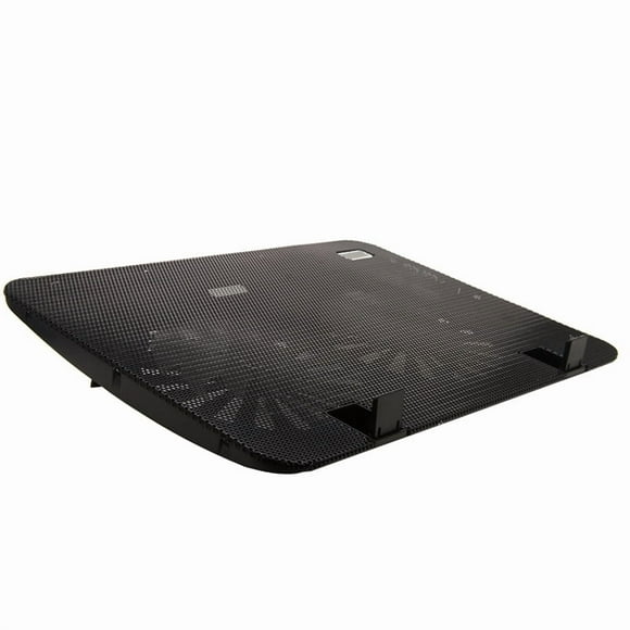 SHOWERORO Black Laptop Fan Cooler with USB Power and Strong Heat Dissipation for Durable Laptop Use