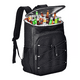 thumbnail image 4 of 20l Mochila Hieleras Termicas, Enfriador Bolsa Impermeable Negro, 4 of 4