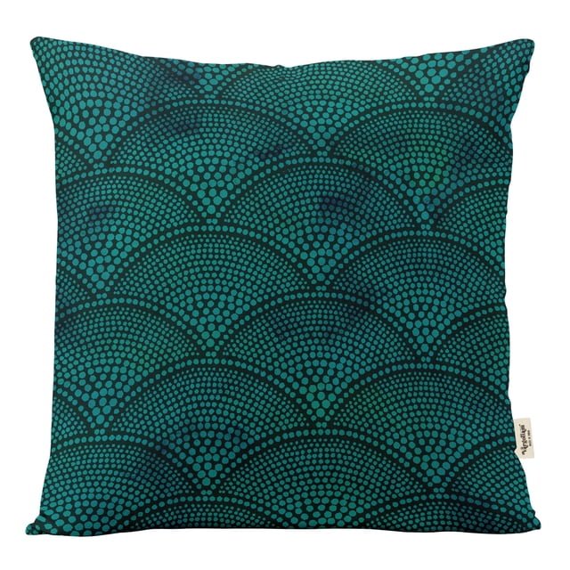VargottamSquare Pillow Cover - Decorative Pillow Covers20x20 Inches,PrintedTeal BlueThemePillowcase, DecorativeSquareCushionCovers