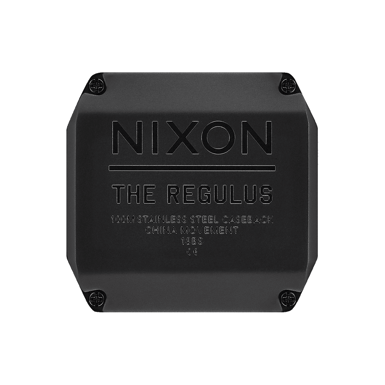 NIXON Regulus A1180 Surplus Carbon 100m Water Resistant Men s
