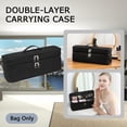 thumbnail image 2 of ARLMEGOR Estuche de transporte de doble capa para secador de pelo Revlon de un solo paso, bolsa de viaje para voluminizador/estilizador de cabello, caja organizadora de almacenamiento resistente al ag, 2 of 5