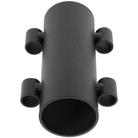WORGEOUS Patio Umbrella Pole Holder Metal Tent Pole Stand Outdoor Tent Rod Support Camping Pole Fixing Base Garden Pole Base For Hiking Garden Yard Beach