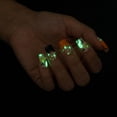 thumbnail image 5 of YiFudd Halloween Nail Stickers F, Glow in The Dark Spooky Ghost Skull Spider Web Nail Art Decals, Horror Party Manicure Set, 16 Sheets, 5 of 6