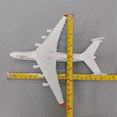 thumbnail image 3 of 2X Metal Alloy Antonov An-225 Mriya Airplane Model 1/400 Scale Model Airplane Toy for Collection, 3 of 4