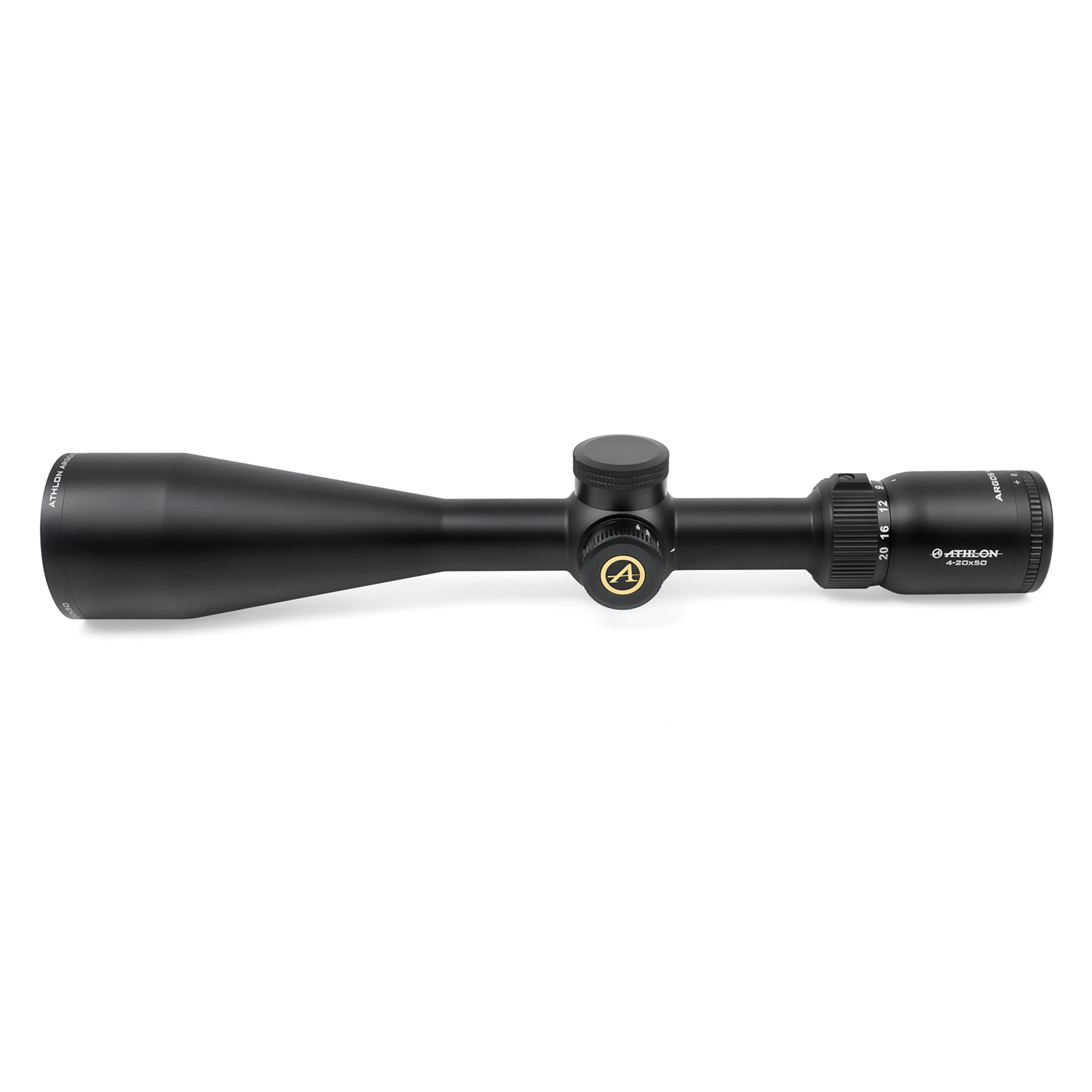 Athlon Optics Argos HMR Rifle Scope 4-20x 50mm Illuminated Mil Dot Reticle Matte Black