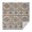 Blue Geometric Diamond, variant on Blue Geometric Quatrefoil Pattern Square Tablecloth,Waterproof Square Table Cover,Wipeable Spillproof Washable Table Cover for Home Kitchen Party Decor 42"X42"(107x107cm)