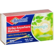 Diamond Green Light Strike Anywhere Matches