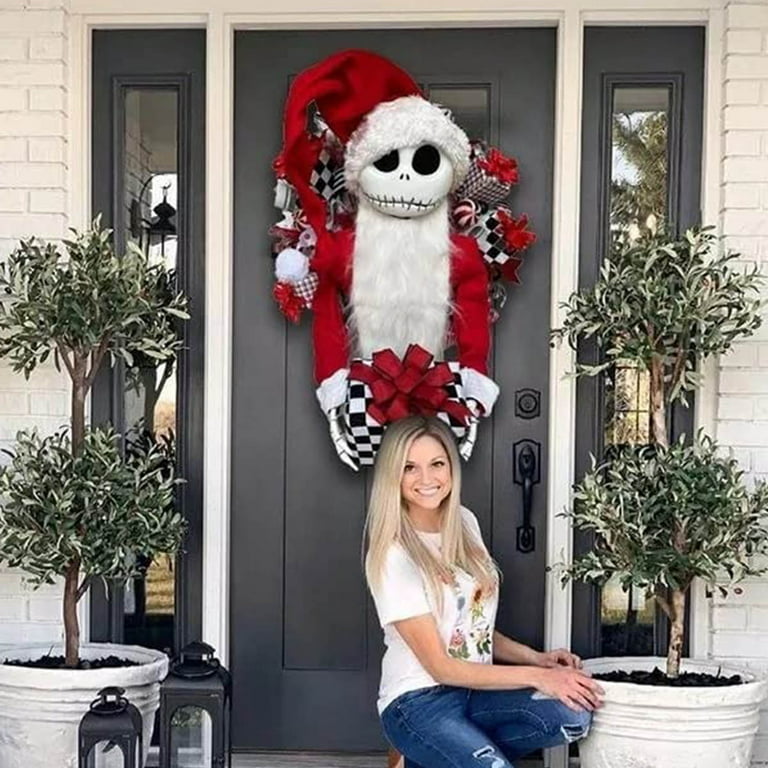 Nightmare Before Christmas holiday doors Created by…  Nightmare before  christmas halloween, Nightmare before christmas decorations, Nightmare  before christmas tree