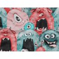 thumbnail image 5 of oneOone Rayon Sky Blue Fabric Halloween Sewing Craft Projects Fabric Prints By Yard 56 Inch Wide, 5 of 6
