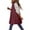 Wine, variant on Hueook Winter Vest for Women Lightweight Warm Winter Coats Polar Soft Vests Outerwear with Zip Up Pockets Sleeveless Jacket for Winter 50% Off Clearance