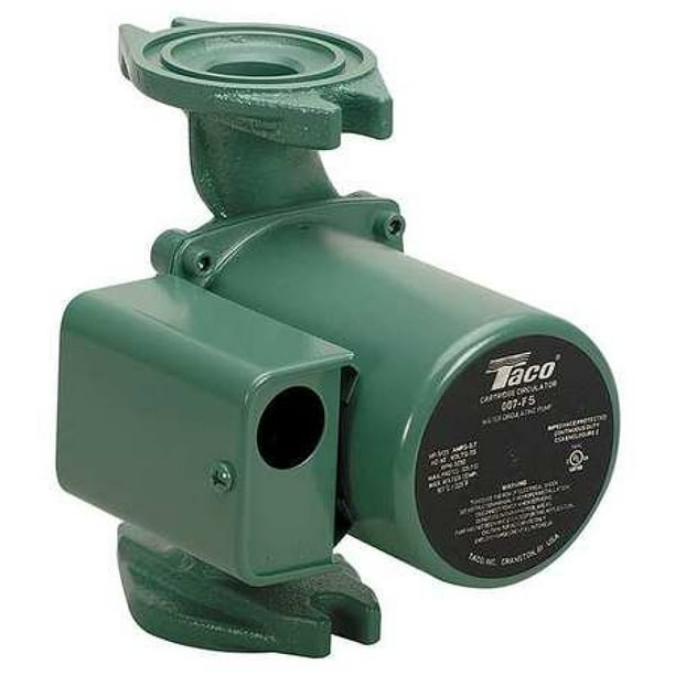 TACO 007F57IFC Hot Water Circulator Pump,1/25 HP, IFC