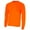 Orange, variant on Jorestech Long Sleeve Crew Neck Reflective Solid Print Polyester T-Shirts 5 Pack