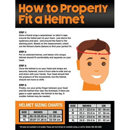 FUEL Adult Motorcycle Half Helmet, Dot Approved, Gloss Black, Medium