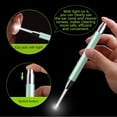thumbnail image 2 of GFDYREE 4 Pack Ear Wax Removal Tool Kit with Light, Ear Pick Ear Cleaning Tools Set for Kids and Adults, Ear Picks Digger & Tweezers & Spiral Spring Ear Spoon with Storage Box (Blue), 2 of 7