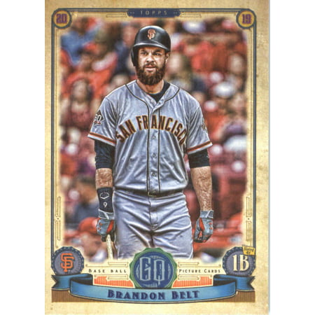 2019 Topps Gypsy Queen #46 Brandon Belt San Francisco Giants Baseball (Best Budget Graphics Card For Gaming 2019)