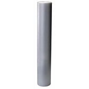 THERABAND Foam Roller, High Density, 36x6, Half Round, White, 1 Pack