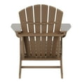 thumbnail image 6 of Portside Classic Outdoor Adirondack Chair in Weathered Wood, 6 of 7