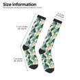 thumbnail image 4 of Fotbe Flamingo print Women's Men's Novelty Crew Socks Cotton Socks Knee High Socks for Walking,Running,Nurses,Pregnancy, 4 of 8