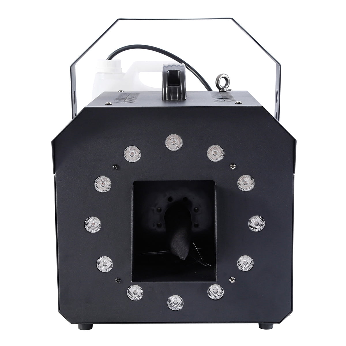 TCFUNDY 1500W LED Snow Machine High Output Snowflake Maker DMX512 RGB 3in1 w/ Wireless Remote Stage Atmospheric Effect