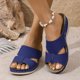thumbnail image 5 of Karight Orthopedic ls for Women Sale Clearance Open Toe Arch Support Walking l Dressy Summer Comfortable Slip-on Shoe Cute Platform Wedge Shoes Planter Fasciitis Sliders Plus Size, 5 of 9