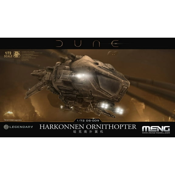 Meng Models Dune - Harkonnen Ornithopter (1/72) New