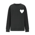 thumbnail image 4 of Valentine'S Sweatshirt for Women St Patricks Day Shirt Cute Heart Graphic Long Sleeve Valentine Outfits Love Heart Shirts Casual Long Sleeve Valentine Tshirt Clothes Tops, 4 of 6