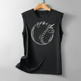 thumbnail image 4 of LSLJS Débardeurs pour Femmes Débardeurs Décontractés à Imprimé pour Femmes Coupe Ajustée Col Rond Sans Manches Chandails à Blocs T-Shirts Hauts Hauts Chemisiers, 4 of 5
