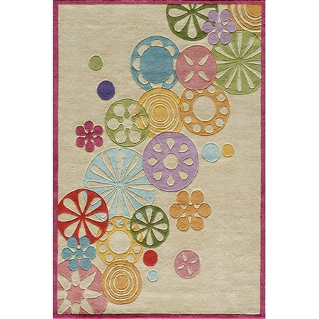 Momeni Lil' Mo Hipster Ivory Area Rug