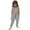 w93# Grey119, variant on Wuxian Toddler Baby Girl Easter Overall Outfits Solid Jumpsuit Sleeveless Spaghetti Strap One-Piece Romper Loose Fit Relaxed Wide Leg Pants Fashionable Suspender Trousers Clothes,Army Green,2-3 Years