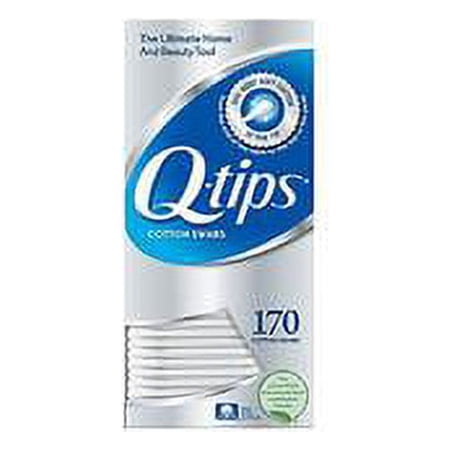 Q-Tips Cotton Swabs 170 Count (2 Pack) by Q-Tips