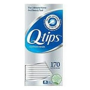 Q-Tips Cotton Swabs, 170 Count, 2-Pack