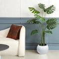 thumbnail image 4 of Edtara Round Self-Watering Planter, Large Flower Pot With Drainage System and Water Level Monitor for Porch or Patio, 4 of 9