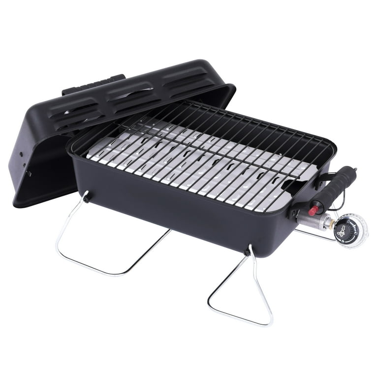 Stifte bekendtskab kylling syndrom Char-Broil 190 Deluxe Portable Liquid Propane, (LP), Gas Grill - Walmart.com