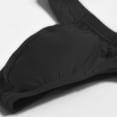 thumbnail image 4 of TANBOM Men's Sexy Bulge Pouch Thong Underwear Tagless Comfortable Breathable Black M, 4 of 6