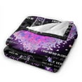 thumbnail image 2 of DAJU To My Aunt Throw Blanket Soft Fuzzy Fleece Blanket For Couch Bed Living Room Decoration(50*60inch), 2 of 6