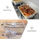 thumbnail image 3 of GOOHOCHY 3 moldes desechables de aluminio para tartas, rectangulares y con tapa., 3 of 8