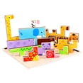 thumbnail image 4 of Rbaofujie Kids Baby Wooden Cute Cognition Puzzle Learning Educational Toy, 4 of 8