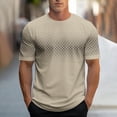 thumbnail image 2 of Summer Oversize Shirts for Mens 2025 Fashion New Casual Men Print Sports T-shirt Short Sleeve Round-Neck Blouses Shirts, 2 of 4