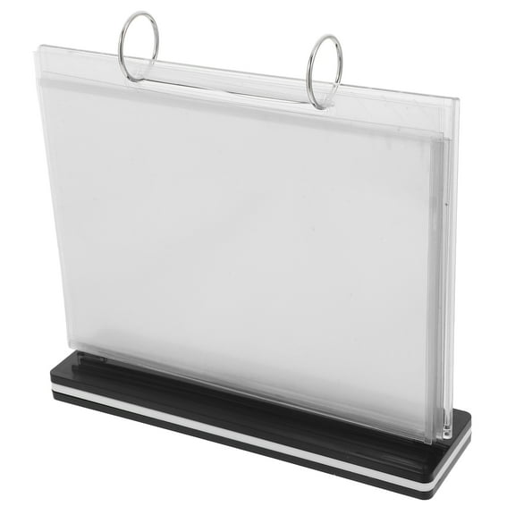 unbranded Restaurant Table Menu Display Menu Stand Holder Menu Holders Desktop Flip Organizer Paper Stands For Display Menu Covers Table Number Holders