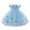 Blue, variant on AUNVITO Baby Sleeveless Princess Dress Strappy 3D Tulle Party Gown Baptism Ceremony Formal Attire Elegant