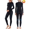 thumbnail image 1 of BEAUTYIN Womens Thermal Long Underwear 2 Piece Set Crew Neck Seamless Base Layers Sweat Wicking Cold Weather Warm Outfit Sets, 1 of 10