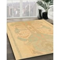 thumbnail image 2 of Ahgly Company Indoor Rectangle Abstract Orange Abstract Area Rugs, 2' x 5', 2 of 6