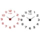thumbnail image 5 of Reloj de pared Injueey con espejo Rojo, 5 of 6