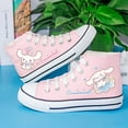 thumbnail image 5 of Sanrio Kawaii Kuromi Students High-top Canvas Shoes Cinnamoroll My Melody Anime Cartoon Cute Versatile Fashion Graffiti Sneakers, 5 of 19