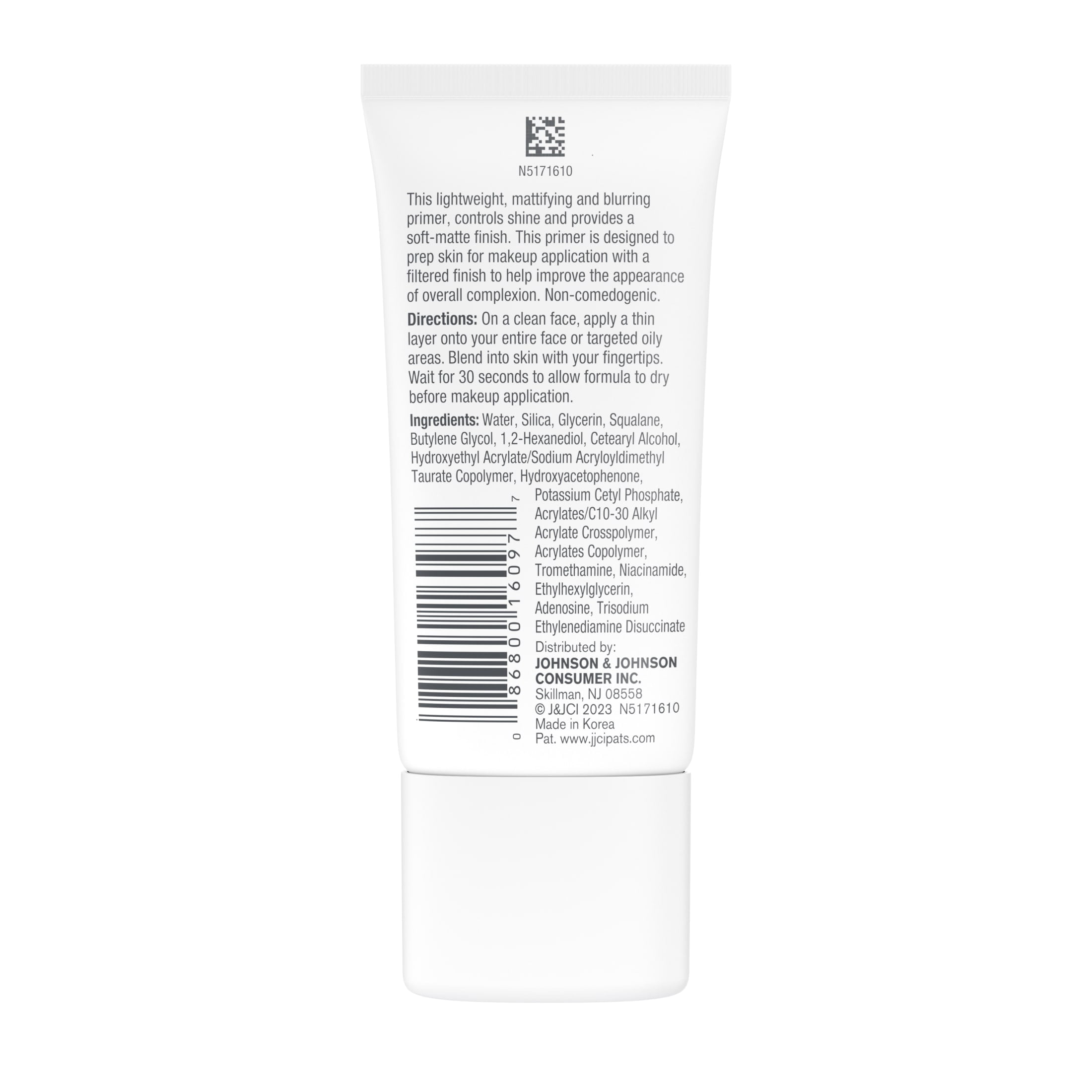 Neutrogena Mattifying Primer with Shine Control Blurs Pores, 1 oz